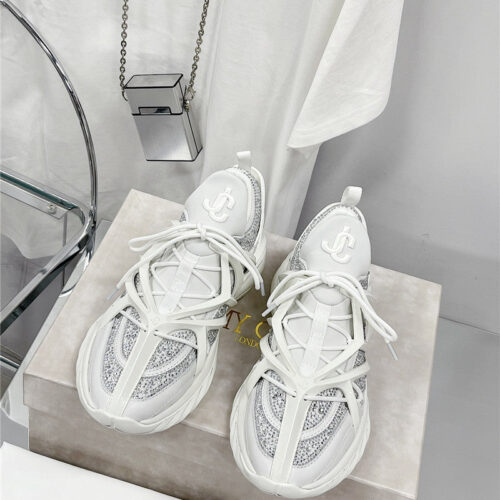 High Quality Luxury Jimmy Choo Cosmos Sneakers – Style 25111 alternate view
