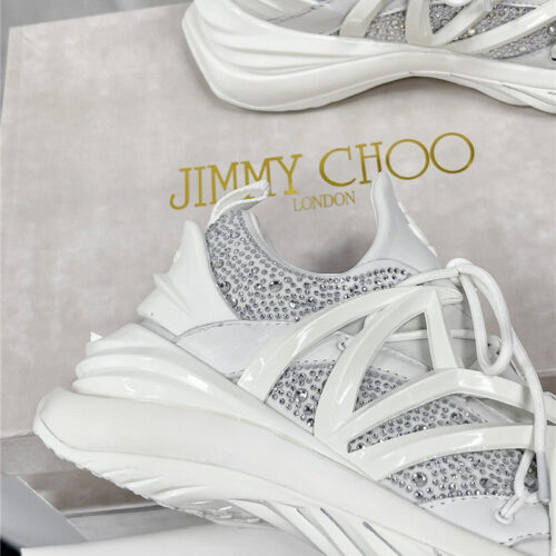 High Quality Luxury Jimmy Choo Cosmos Sneakers – Style 25111 product detail