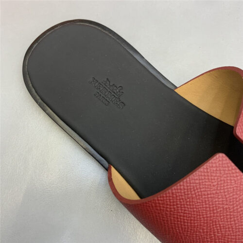 High Quality Luxury Hermes H Mens Slippers – Style 81155 product detail