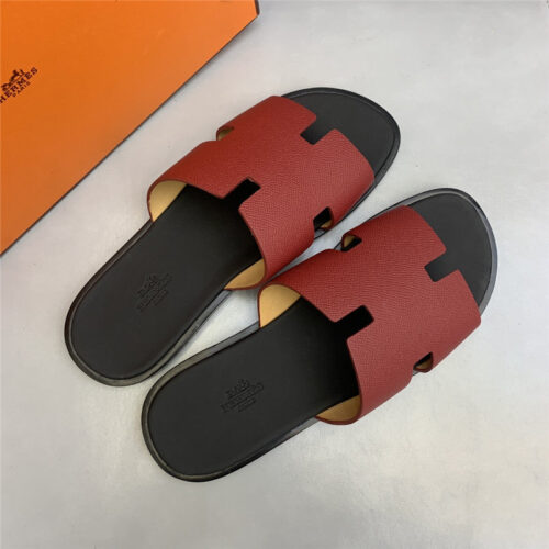 High Quality Luxury Hermes H Mens Slippers – Style 81155 product detail