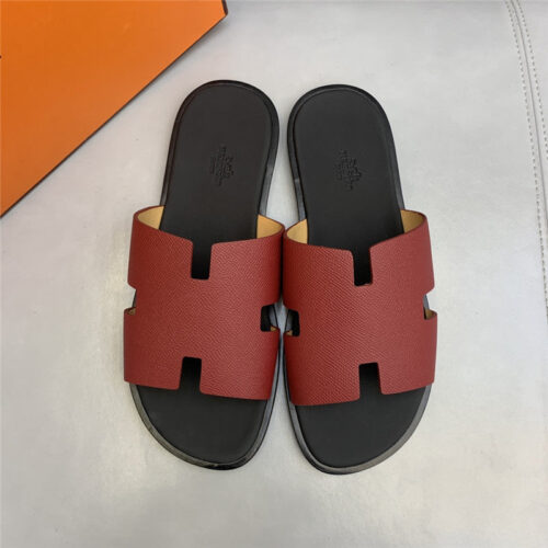High Quality Luxury Hermes H Mens Slippers – Style 81155 product detail