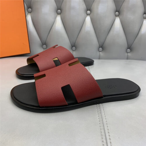 High Quality Luxury Hermes H Mens Slippers – Style 81155 alternate view