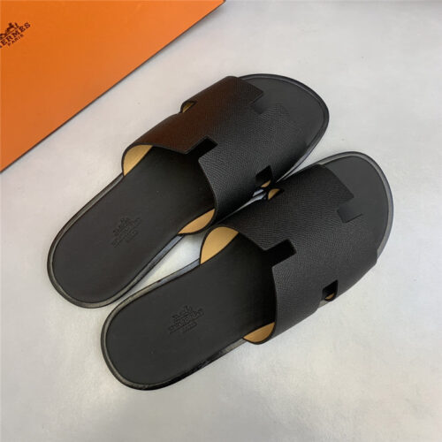 High Quality Luxury Hermes H Mens Slippers product detail