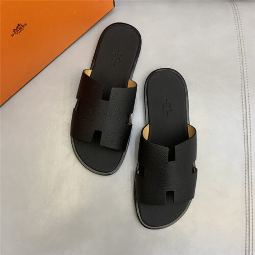 High Quality Luxury Hermes H Mens Slippers product detail