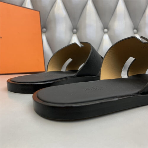 High Quality Luxury Hermes H Mens Slippers product detail