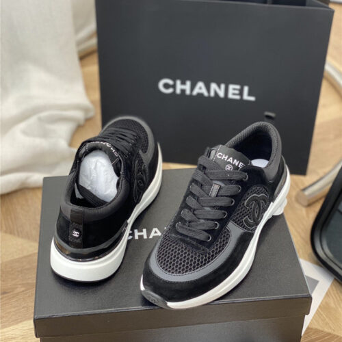High Quality Luxury Chanel Classic Sneakers Womens – Style 35174 product detail