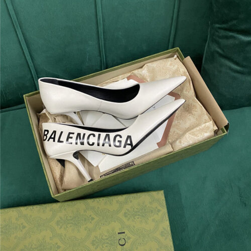 High Quality Luxury Gucci X Balenciaga Square Knife Pumps – Style 27779 product detail