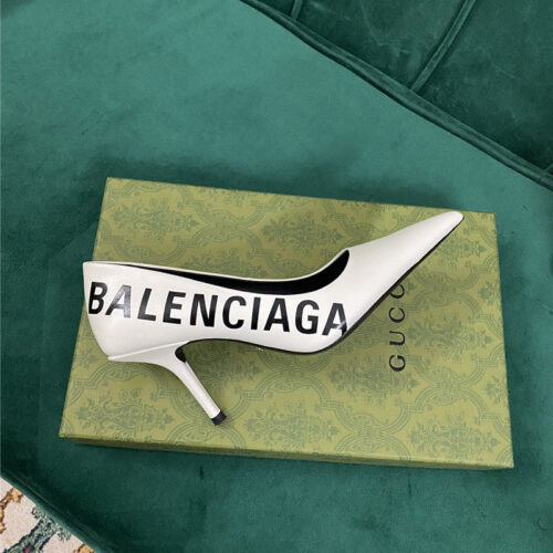 High Quality Luxury Gucci X Balenciaga Square Knife Pumps – Style 27779 product detail