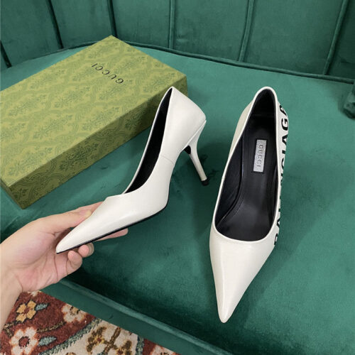 High Quality Luxury Gucci X Balenciaga Square Knife Pumps – Style 27779 product detail
