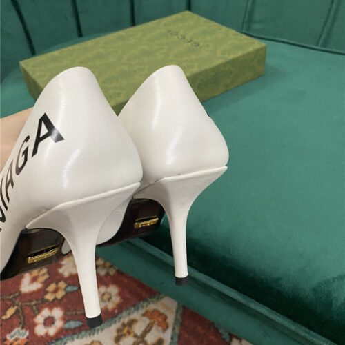 High Quality Luxury Gucci X Balenciaga Square Knife Pumps – Style 48787 product detail