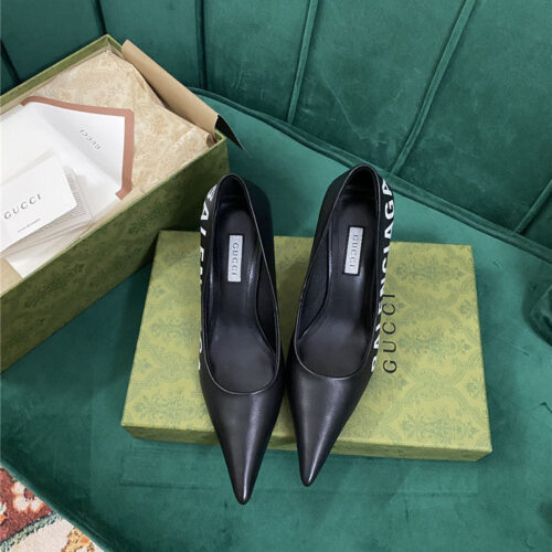 High Quality Luxury Gucci X Balenciaga Square Knife Pumps – Style 34675 product detail