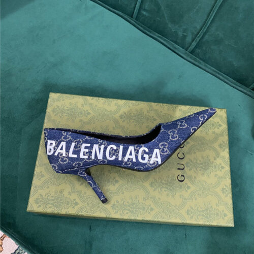 High Quality Luxury Gucci Ábalenciaga Square Knife Pumps product detail