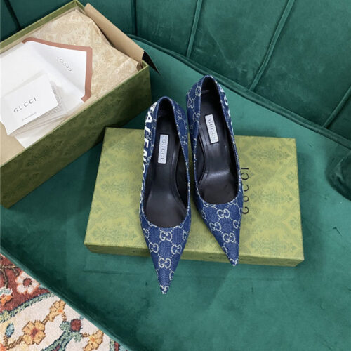 High Quality Luxury Gucci Ábalenciaga Square Knife Pumps alternate view