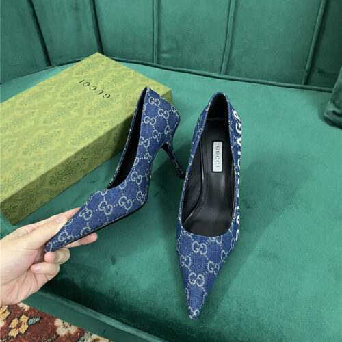 High Quality Luxury Gucci X Balenciaga Square Knife Pumps – Style 75923 product detail