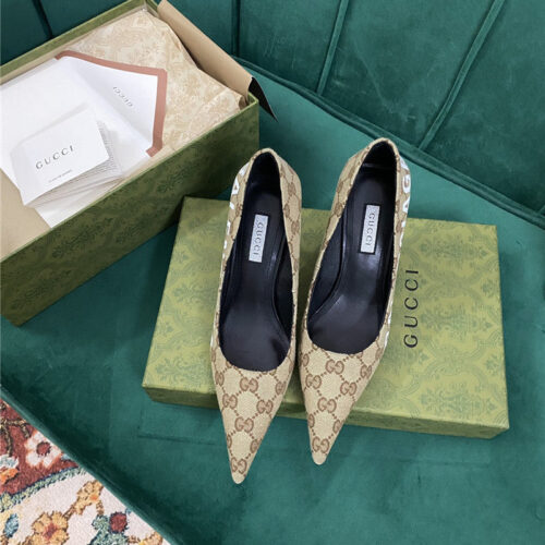 High Quality Luxury Gucci X Balenciaga Square Knife Pumps – Style 01795 product detail