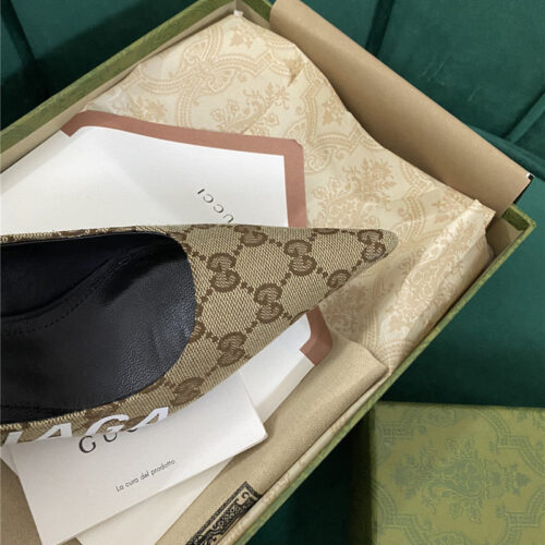 High Quality Luxury Gucci X Balenciaga Square Knife Pumps – Style 08691 product detail