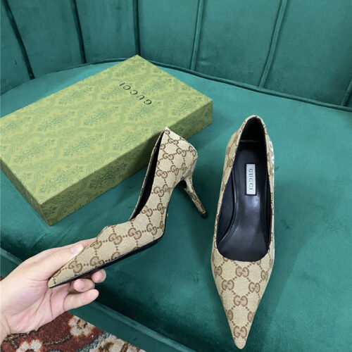 High Quality Luxury Gucci X Balenciaga Square Knife Pumps – Style 08691 product detail