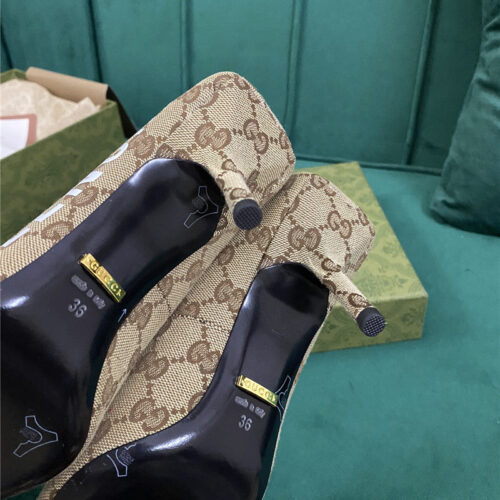 High Quality Luxury Gucci X Balenciaga Square Knife Pumps – Style 08691 product detail