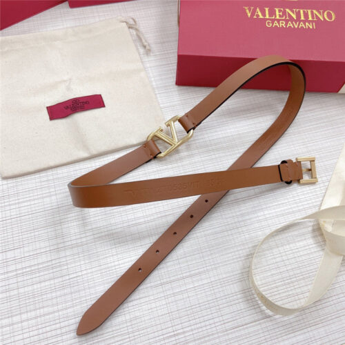 High Quality Luxury Valentino V Buckle Belt product detail