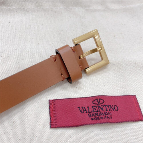 High Quality Luxury Valentino V Buckle Belt product detail