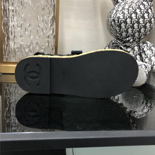 High Quality Luxury Chanel Velcro Sandals – Style 13798 product detail