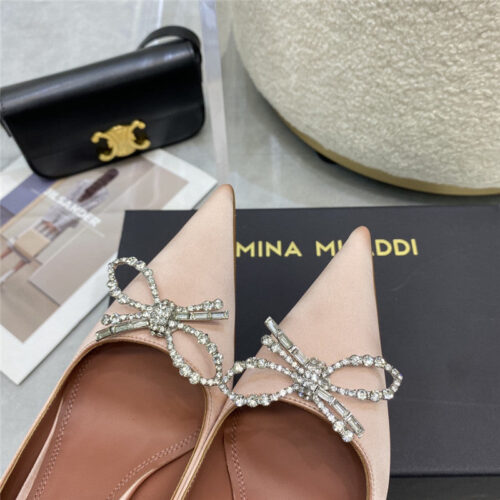 High Quality Luxury Amina Muaddi High Heels – Style 92451 product detail