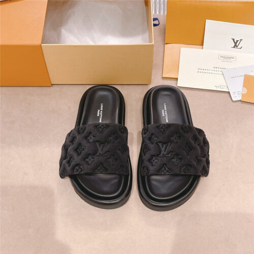 High Quality Luxury Louis Vuitton Slippers Womens – Style 74403 alternate view