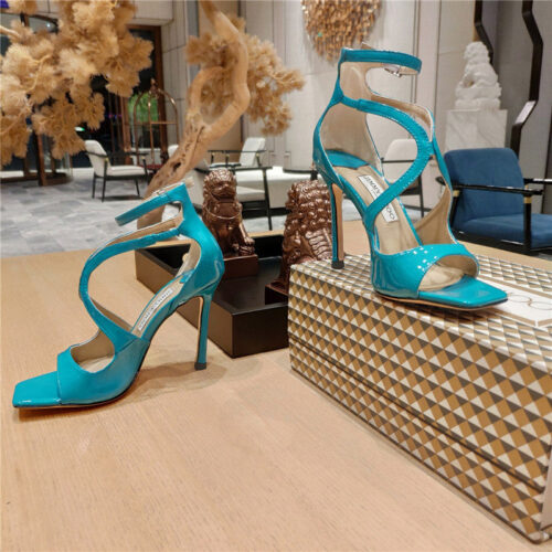 High Quality Luxury Jimmy Choo Heeled Satin Sandals – Style 03447 product detail