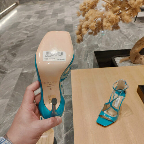 High Quality Luxury Jimmy Choo Heeled Satin Sandals – Style 03447 product detail