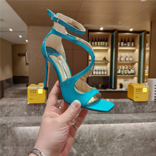 High Quality Luxury Jimmy Choo Heeled Satin Sandals – Style 03447 product detail
