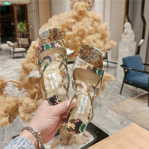 High Quality Luxury Jimmy Choo Heeled Satin Sandals – Style 72983 product detail