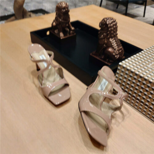 High Quality Luxury Jimmy Choo Heeled Satin Sandals – Style 41367 product detail
