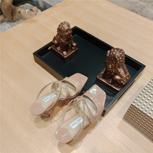 High Quality Luxury Jimmy Choo Heeled Satin Sandals – Style 41367 product detail