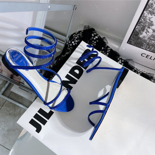 High Quality Luxury Rene Caovilla Cleo Flat Sandals – Style 96870 product detail