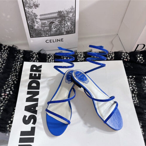 High Quality Luxury Rene Caovilla Cleo Flat Sandals – Style 96870 product detail