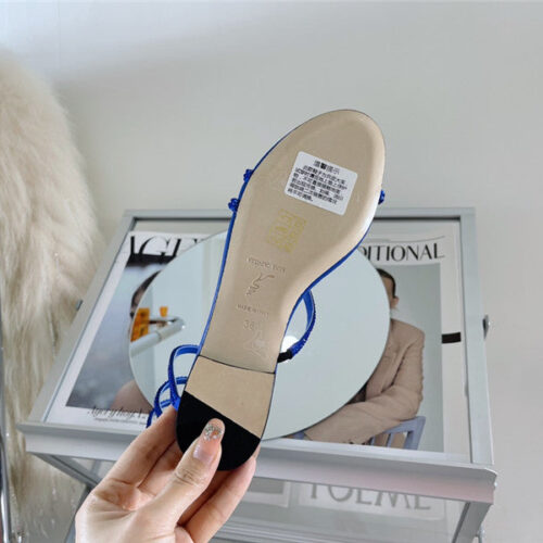 High Quality Luxury Rene Caovilla Cleo Flat Sandals – Style 96870 product detail