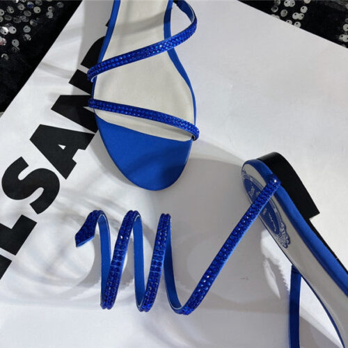 High Quality Luxury Rene Caovilla Cleo Flat Sandals – Style 96870 product detail