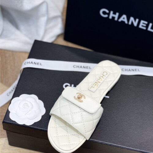High Quality Luxury Chanel Classic Flat Slippers product detail