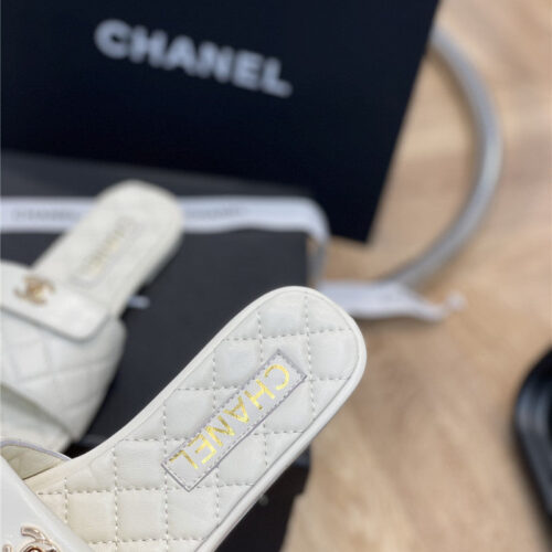 High Quality Luxury Chanel Classic Flat Slippers product detail