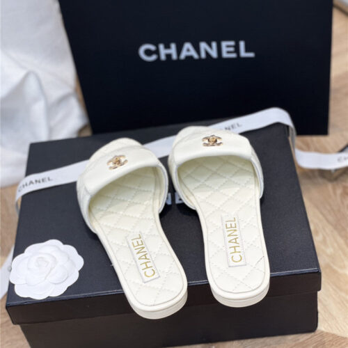 High Quality Luxury Chanel Classic Flat Slippers product detail