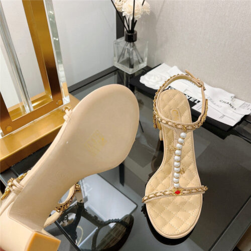 High Quality Luxury Chanel High Heel Sandals Womens product detail