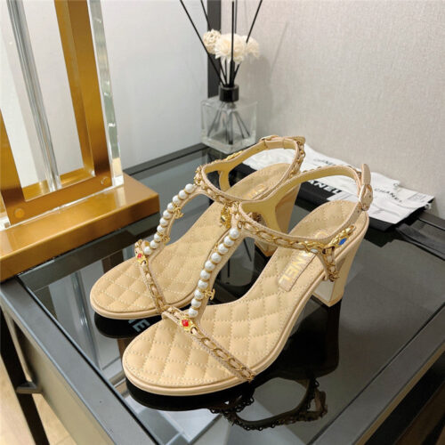 High Quality Luxury Chanel High Heel Sandals Womens product detail