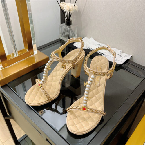 High Quality Luxury Chanel High Heel Sandals Womens product detail