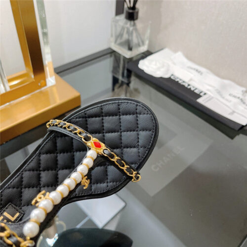 High Quality Luxury Chanel High Heel Sandals Womens – Style 56518 product detail