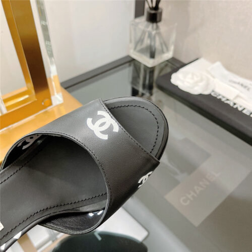 High Quality Luxury Chanel Chunky Heel Sandals – Style 56934 product detail