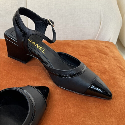 High Quality Luxury Chanel Mid Heel Sandals – Style 71142 product detail