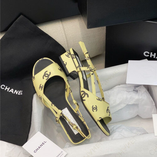High Quality Luxury Chanel Flat Cutout Sandals – Style 21830 product detail