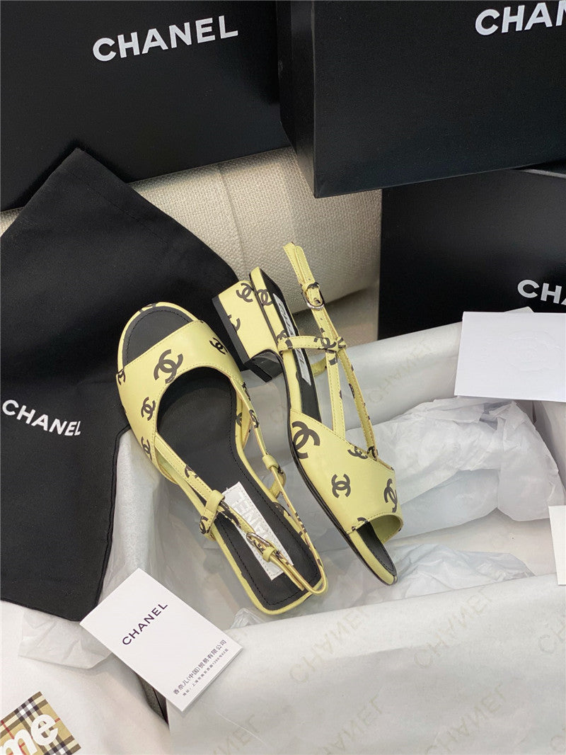 High Quality Luxury Chanel Flat Cutout Sandals – Style 21830 product detail