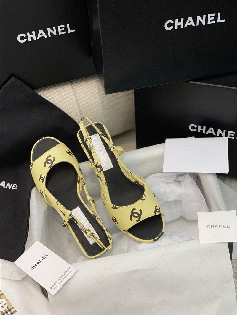 High Quality Luxury Chanel Flat Cutout Sandals – Style 21830 product detail