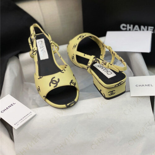 High Quality Luxury Chanel Flat Cutout Sandals – Style 21830 product detail